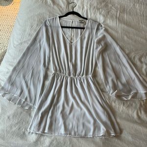 White Show me your Mumu long sleeve dress - never worn, NWT